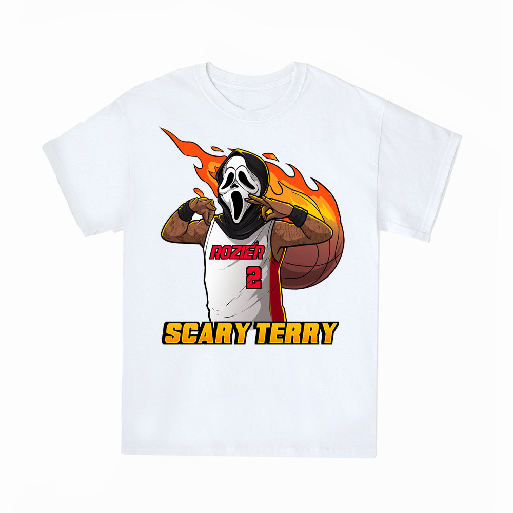 Scary Terry Flames Tee